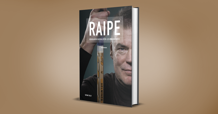 Raipe – Koikkarin kaukalosta leijonaikoniksi -teos julkaistaan 13.9.2023.