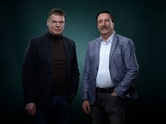 Raimo Helminen ja Tapani Salo. KUVA: Harri Hinkka.