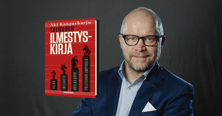 Aki Kangasharjun Talouden ilmestykirjan julkistustilaisuus järjestetään Helsingissä 29.9. (kirjan sisällöllä ja ennakkohaastatteluilla on embargo 29.9.2023 klo 2.00).