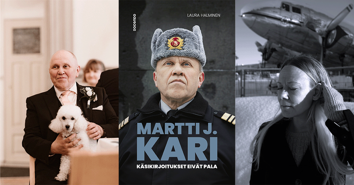 Martti J. Karin muistelmat julkaistaan 14.3. Laura Halmisen ylöskirjaamina.