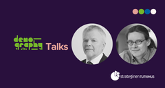 Demography Talks puhujat Tarmo Valkonen ja Mikko Myrskylä