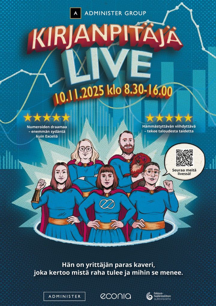 Administer Kirjanpitäjä LIVE 2025