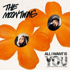 The Moontwins: All I Want Is You (tell me that it's true) -singlen kansi.