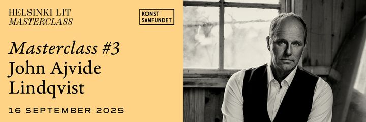 John Ajvide Lindqvist kirjoittaa tarinoita, jotka jättävät lukijansa samanaikaisesti pelosta suunniltaan ja saavat himoitsemaan lisää. Jo nuorena, ennen kirjailijanuraansa hän halusi olla jotain "kauheaa ja upeaa", joten hän ryhtyi silmänkääntäjäksi ja tuli muun muassa toiseksi pohjoismaisessa korttitemppujen mestaruuskilpailussa. Kuva: Thron Ullberg