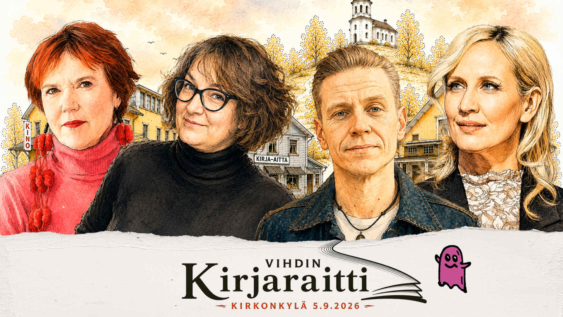 Vihdin Kirjaraitti aloittaa toimintansa syksyllä 2026