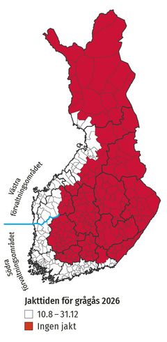 Jaktområdeskarta