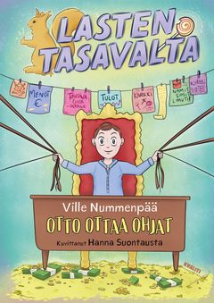 Otto ottaa ohjat -kirjan kansikuva