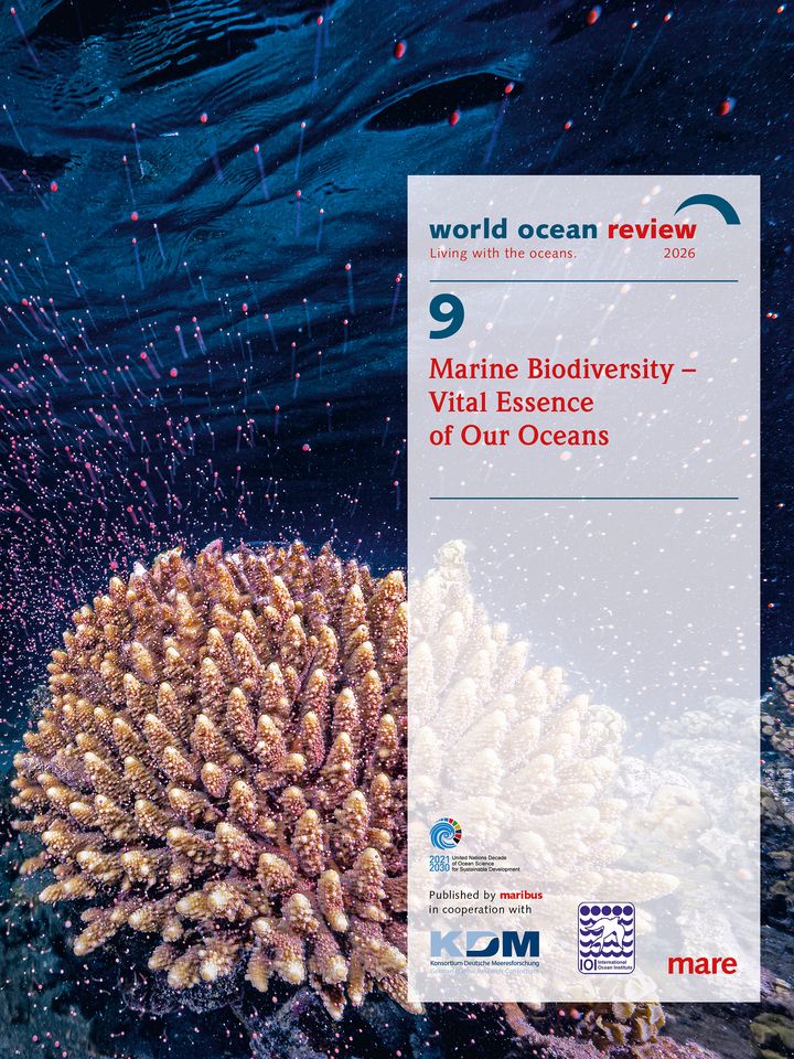 World Ocean Review 9: "Marine Biodiversity - Vital Essence of Our Oceans" / Cover Copyright © Tom Shlesinger/maribus gGmbH / More information via ots and www.presseportal.de/en/nr/82183
