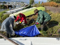 Yhdessä auttaminen on ryhmäytymistä parhaimmillaan.