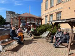 Ikäihmisten auttaminen oli monen Pohjolan Voiman tiimiläisen sydäntä lähellä.