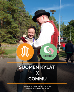 Commu toimii matalan kynnyksen apuvälineenä, joka tekee naapuriavusta turvallista ja helppoa. Kylien asukkaiden ja kesäasukkaiden on nyt mahdollista muutamalla napin painalluksella tehdä talkoista, avun tarpeista ja tarjouksista näkyviä.