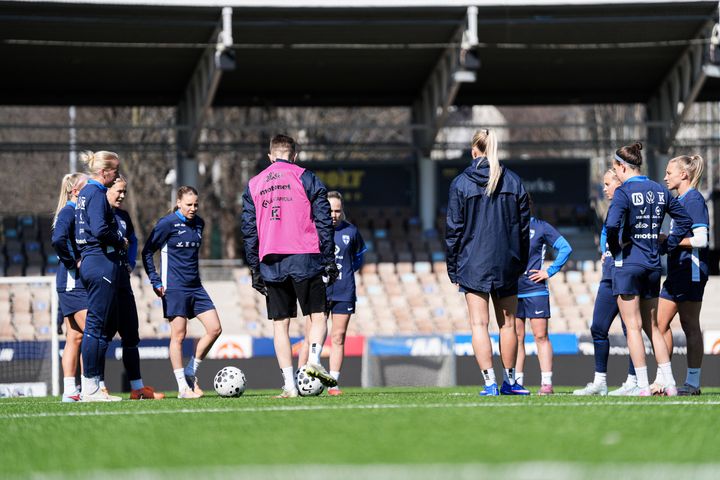 Helmarit harjoitteli sunnuntaina Bolt Arenalla.