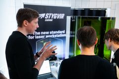 Startup-esittelyä FiBANin järjestämässä tilaisuudessa enkelisijoittajille.