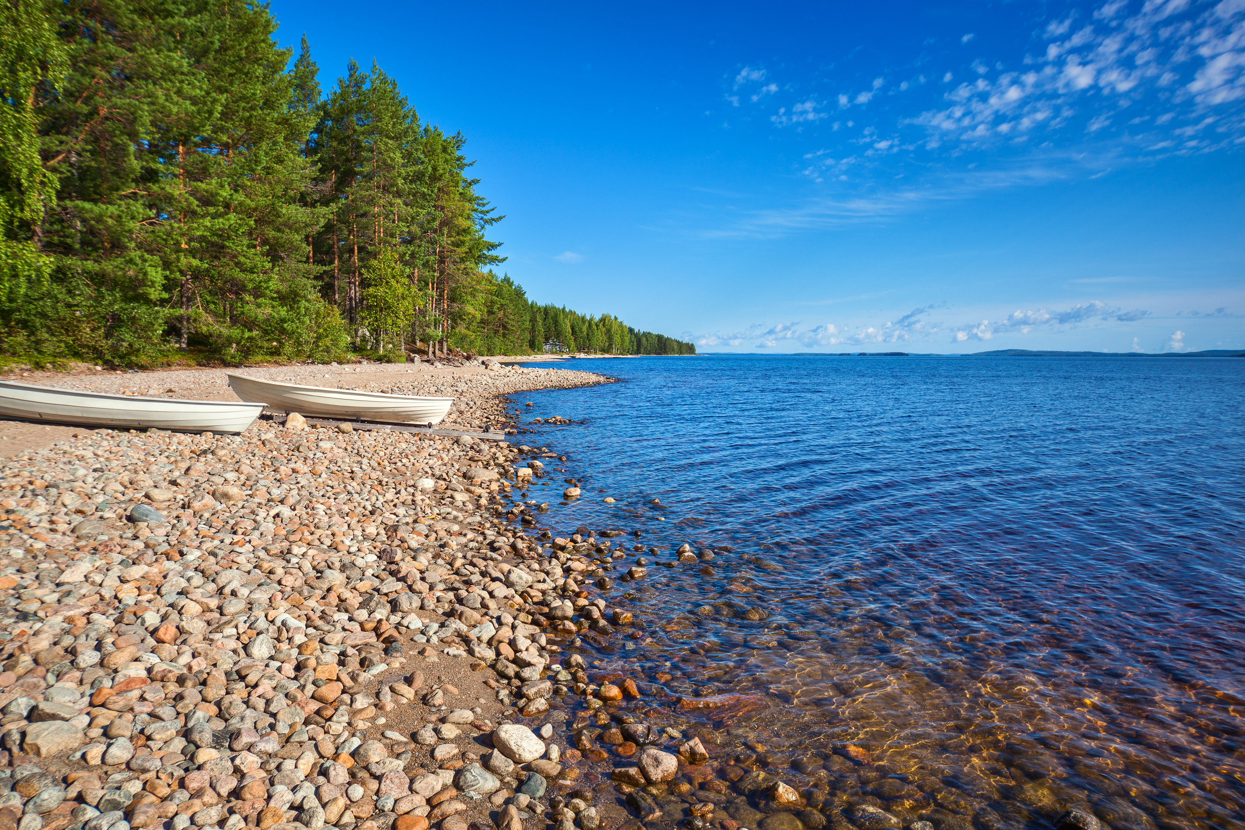 Vähäiset sateet ja haihdunta pitävät järvien pinnat matalalla