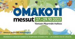 OMAKOTI-messut Vantaalla 27.-29.10.2023