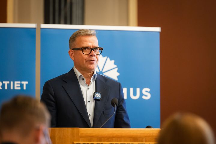 Petteri Orpo 18.8. Oulussa