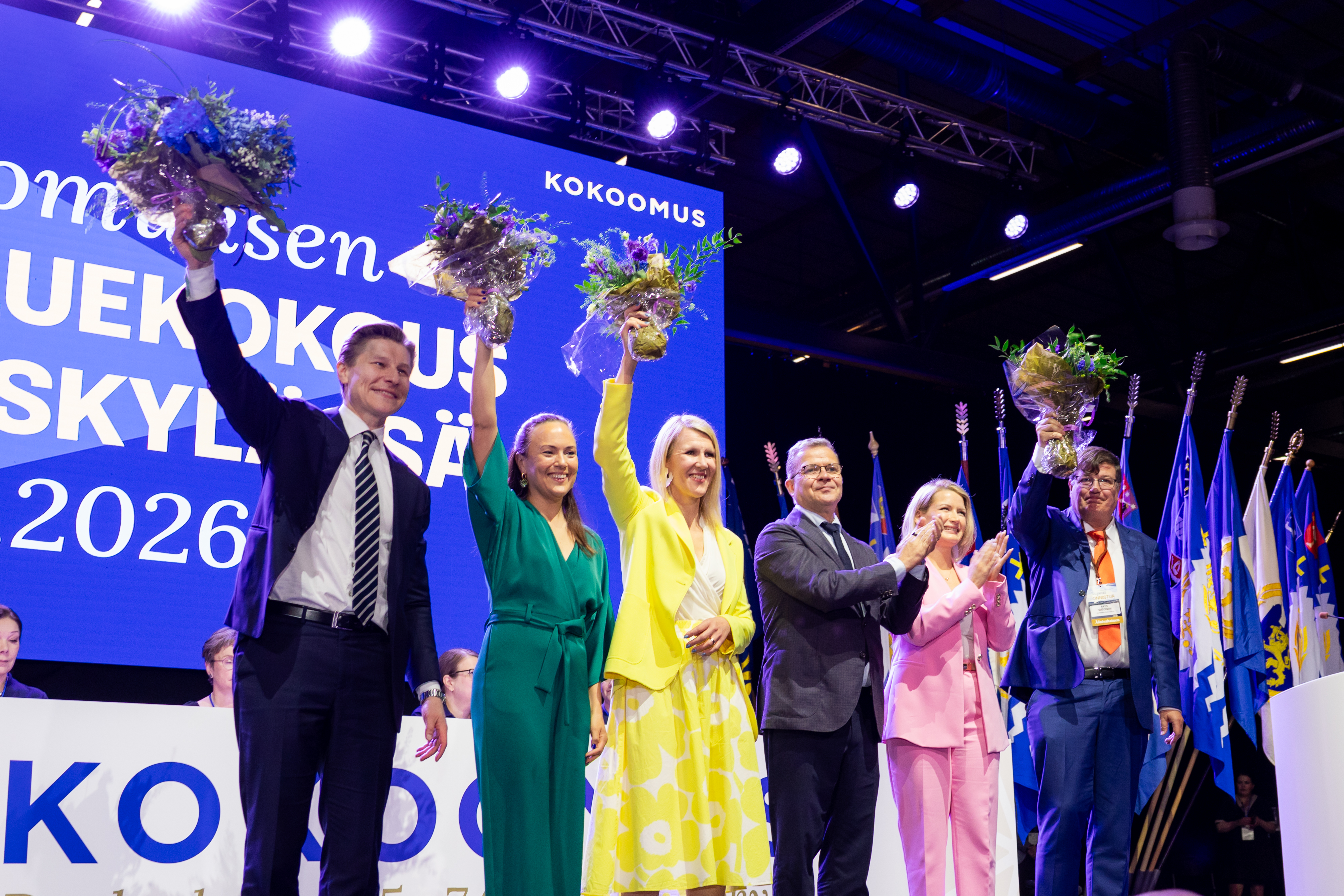 Kokoomus valitsi varapuheenjohtajansa Jyväskylässä
