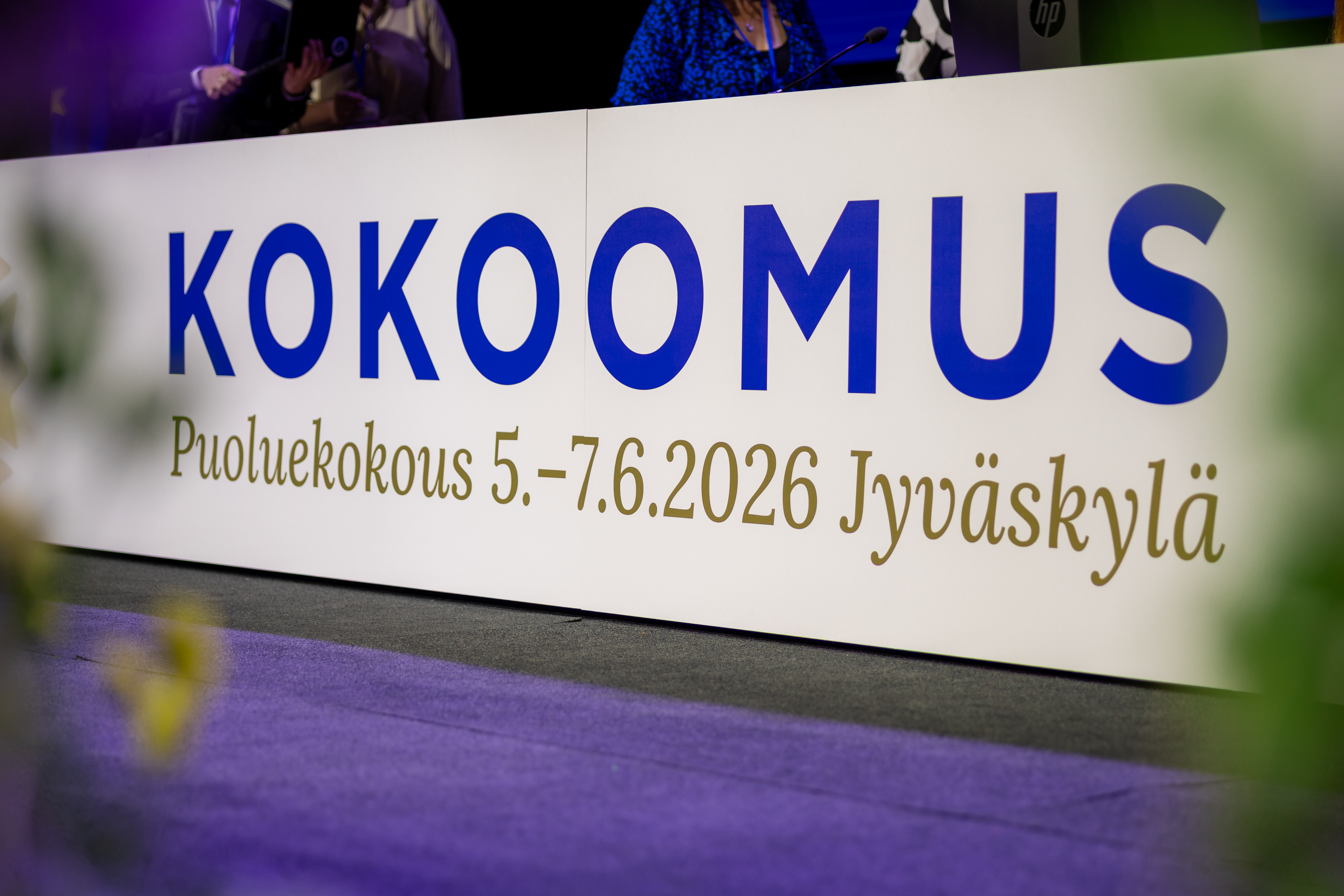 Kokoomus uudisti tavoiteohjelmansa Jyväskylän puoluekokouksessa