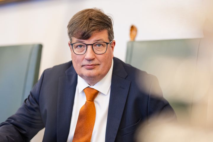 Työministeri Arto Satonen. Kuva: Kimmo Falck.