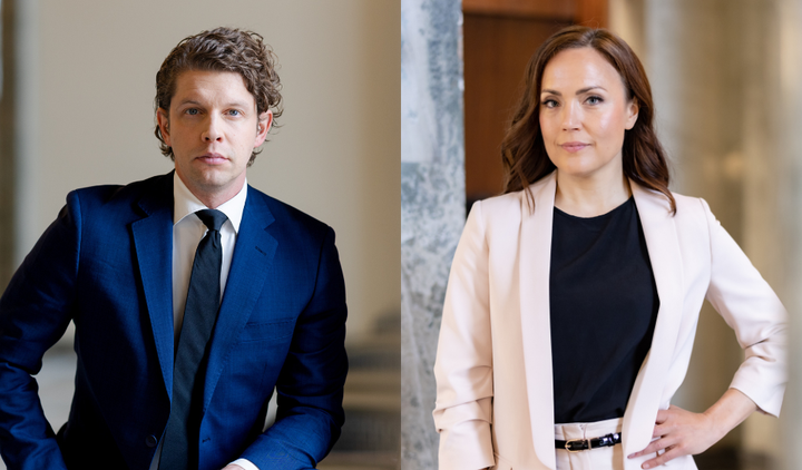 Heikki Vestman ja Karoliina Partanen