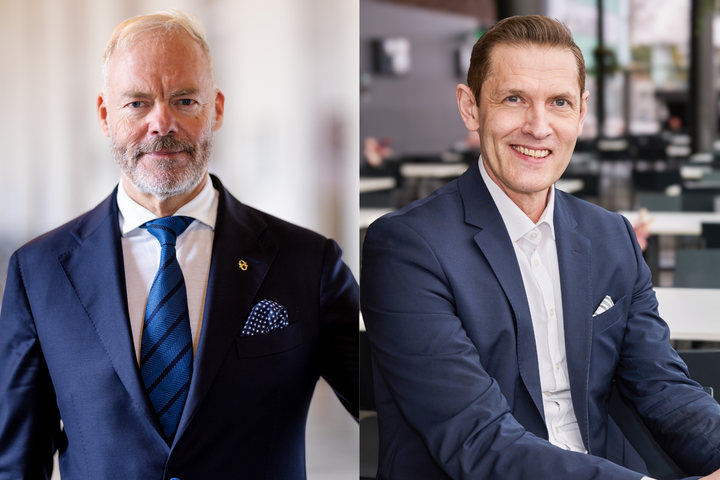 Pauli Aalto-Setälä ja Sinuhe Wallinheimo