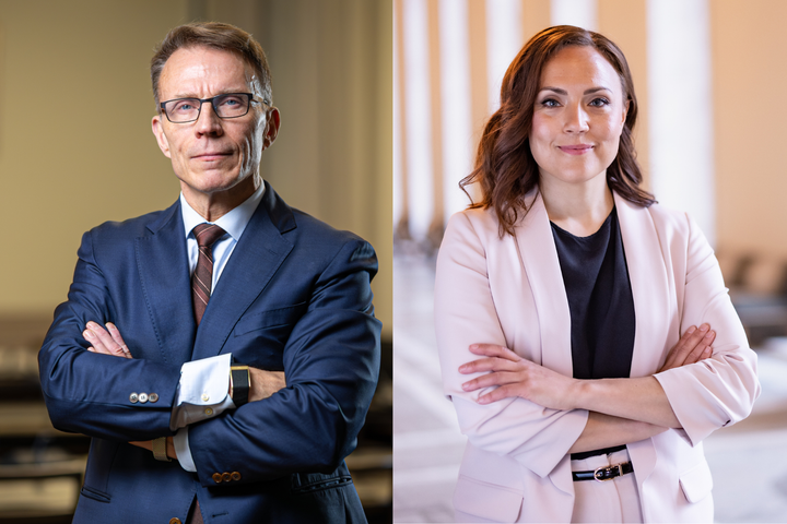 Jukka Kopra ja Karoliina Partanen