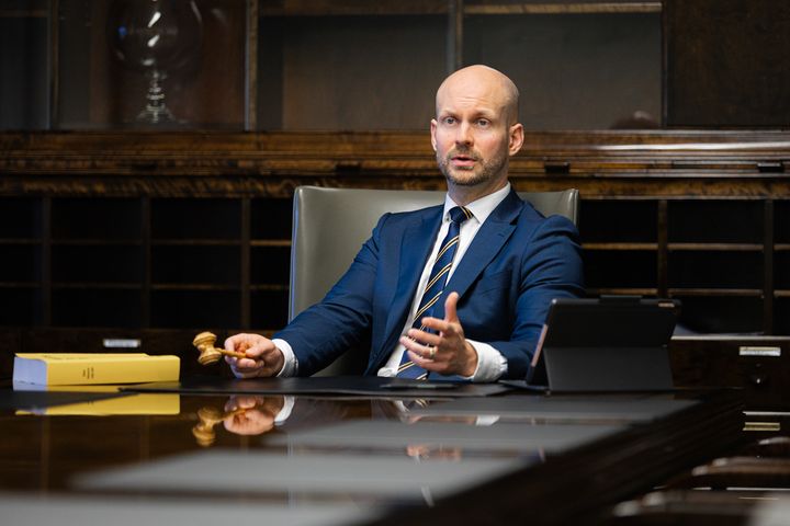 Kokoomuksen kansanedustaja Ville Valkonen