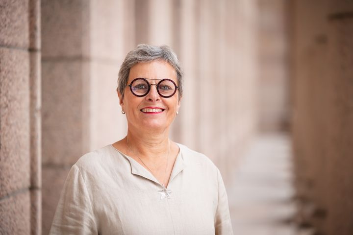 Kansanedustaja Maaret Castrén. Kuvaaja: Henri Korpi.