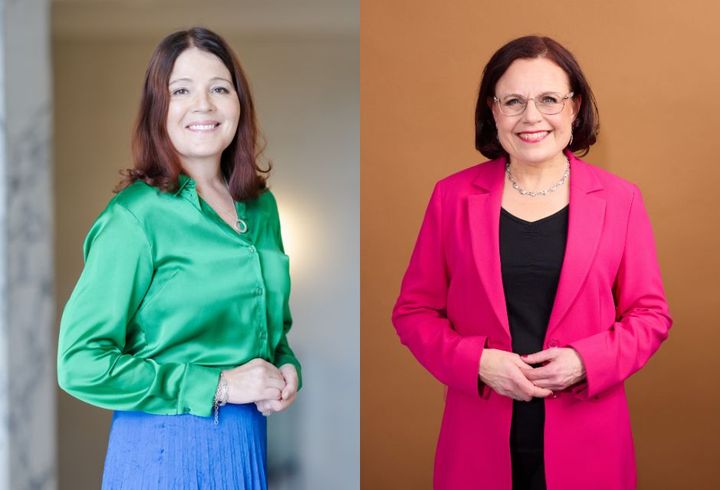 Sari Sarkomaa ja Mia Laiho