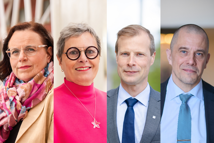 Mia Laiho, Maaret Castrén, Oskari Valtola, Ville Väyrynen