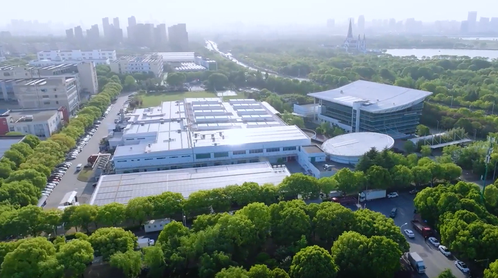 Scanfilin Suzhoun tehdas Kiinassa.