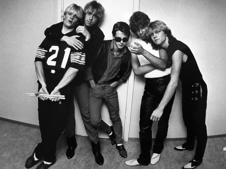 Gyllene Tider vuonna 1982. Kuva: Anders Andersson.