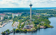 Särkänniemi tarjoaa monipuolisia huveja kaikenlaiseen makuun.