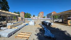 ReCreate-hankkeen betonielementtien uudelleen-käyttöpilotti avautuu yleisölle kesän ajaksi Tampereella