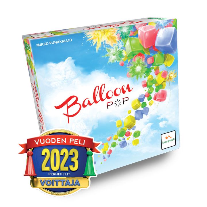 Balloon Pop voitti Vuoden Perhepeli -kategorian