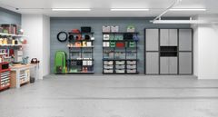 Submarine-valaisimien kirkas valo takaa hyvät puitteet esimerkiksi varastoon ja autotalliin