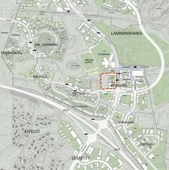 Lamminrahkan korttelin 1527 kartta