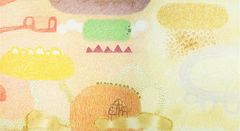 Marianne Laiti: Metsäleikki, kuivapastelli, muste, 2026. Yksityiskohta teoksesta.