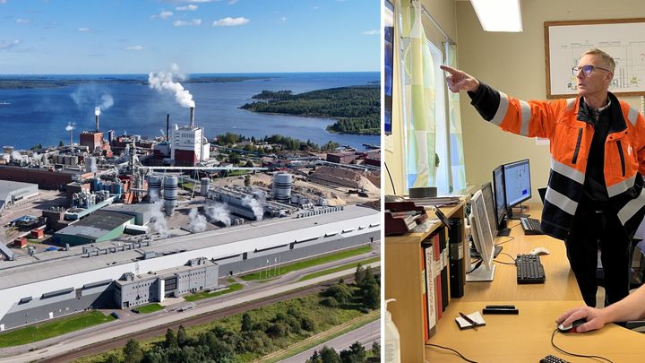 Lars Sjökvist on teollisen hukkalämmön asiantuntija Advenilla ja hänellä on ollut keskeinen rooli Billerudin Gruvön hankkeessa. Tuloksena: vuosittaiset 40 GWh energiansäästöt ja kaukolämpöverkosto, joka toimii nyt 90-prosenttisesti hukkalämmöllä. Kuva: Billerud ja Adven