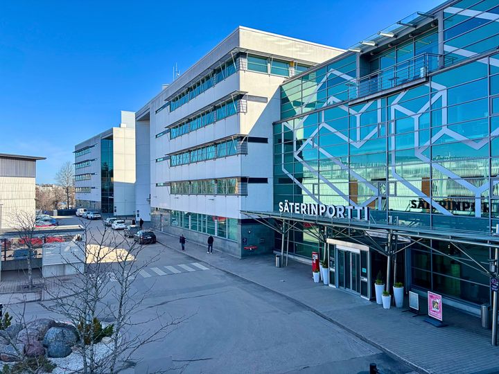 Säterinportin julkisivukuva. Kuva: Adven