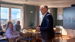 Jonas Sjölander, CEO at Adven, presents Adven's business in Sweden and Northern Europe