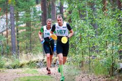 Jere Lemmetty ja Vili Mustonen joensuulaisesta Karjalan Uimarit Triathlon -seurasta olivat duo-sarjan nopein miespari 20,4 kilometrin Norppa-matkalla vuonna 2024.