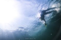 Poikkeuksellisen kirkas vesi on Puruvesi Swim -tapahtuman erityispiirre.