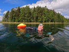 Puruvesi Swim -tapahtuman reitti kulki Petrisaaren luonnonsuojelualueen ympärillä. Reittivaihtoehdot olivat 2,5 kilometriä, 5 kilometriä ja 10 kilometriä.