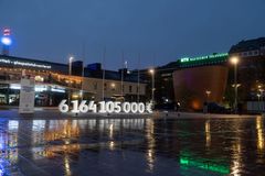 Kasvuluku Helsingin keskustassa