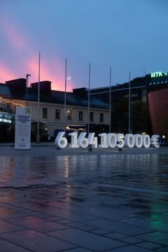Kasvuluku Helsingin keskustassa
