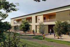 Hoivarakentajat - havainnekuva Norlandia Päiväkodit Tampere