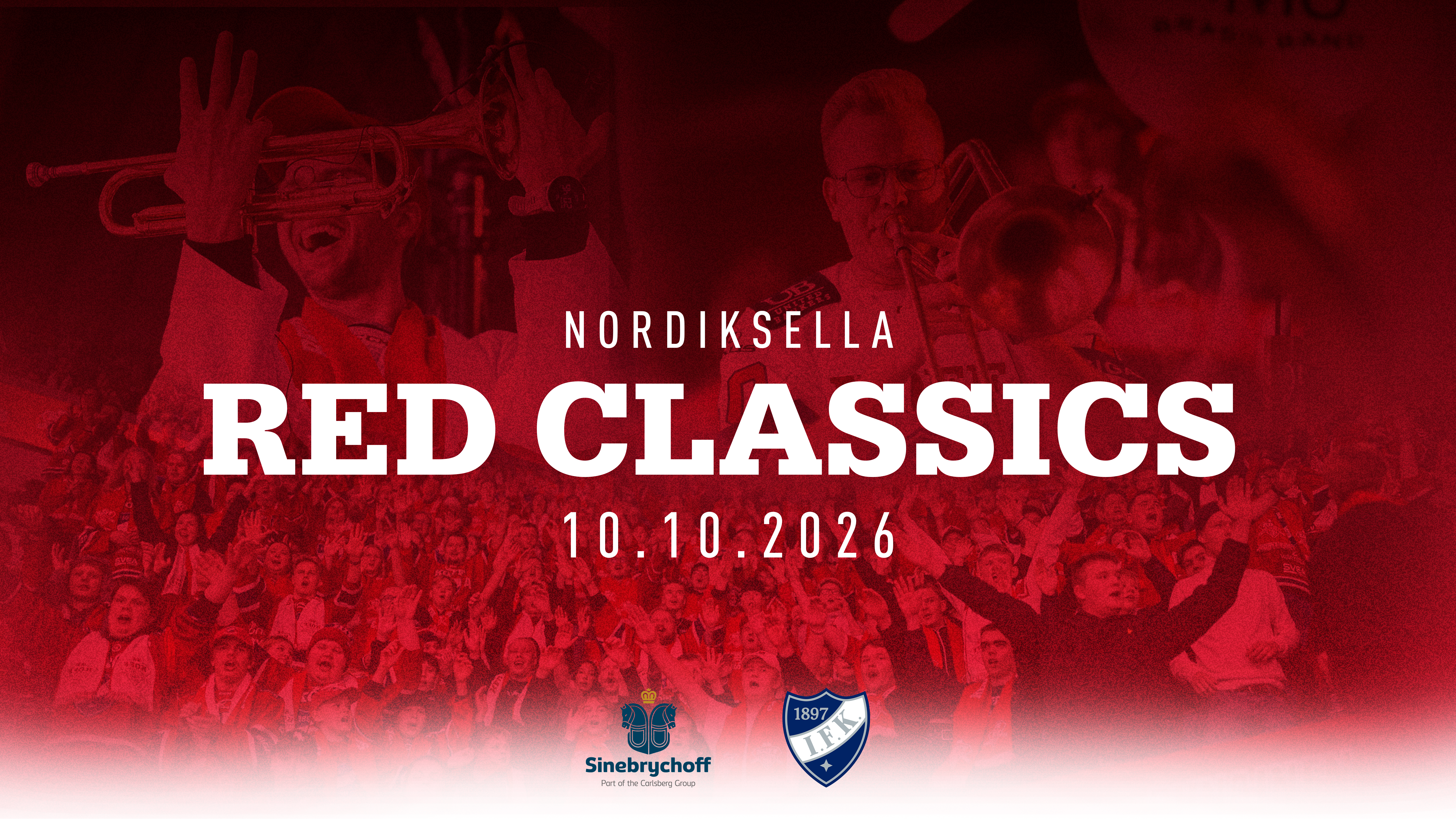 Red Classics -tapahtuma järjestetään lokakuussa 2026 Helsingin jäähallilla