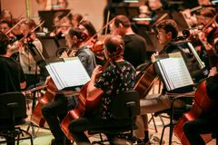 Tampere Filharmonia konsertoi Tampere-talossa.