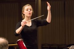 Kapellimestari Gudrun Dahlqvist. Kuva: Nordic Artist Management